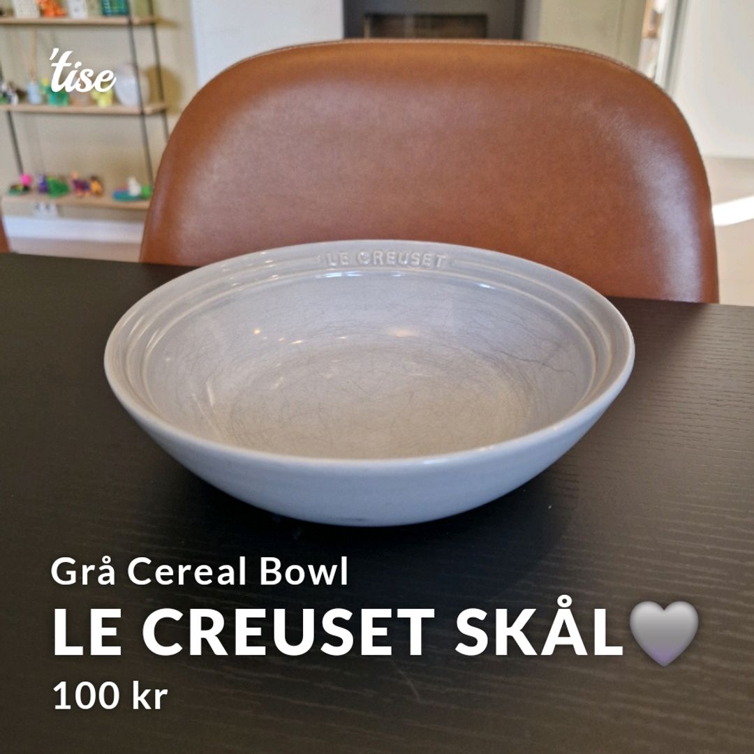 Le Creuset skål🩶