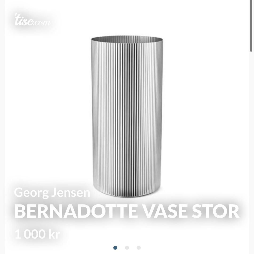 Bernadotte vase stor