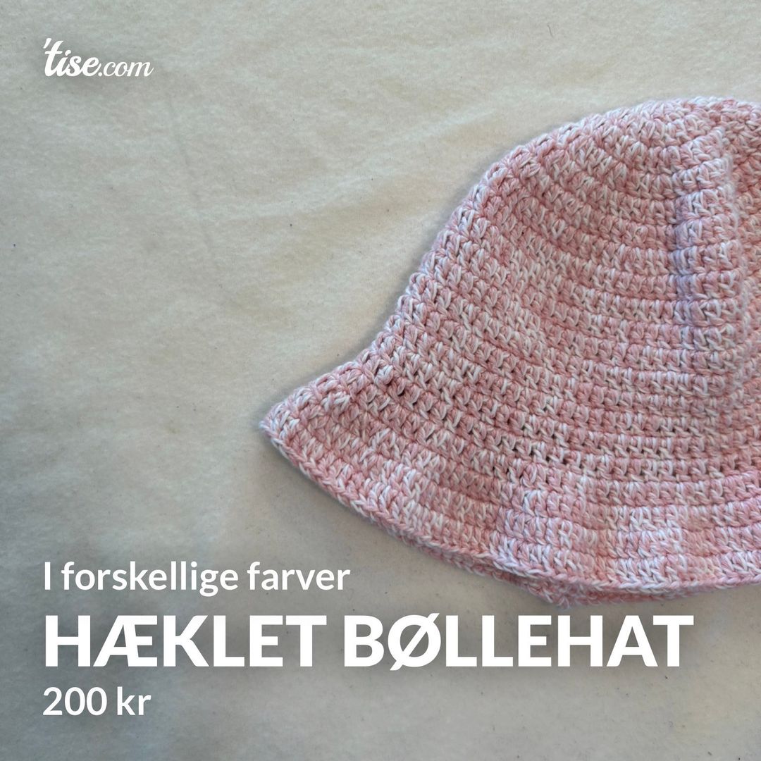 Hæklet bøllehat