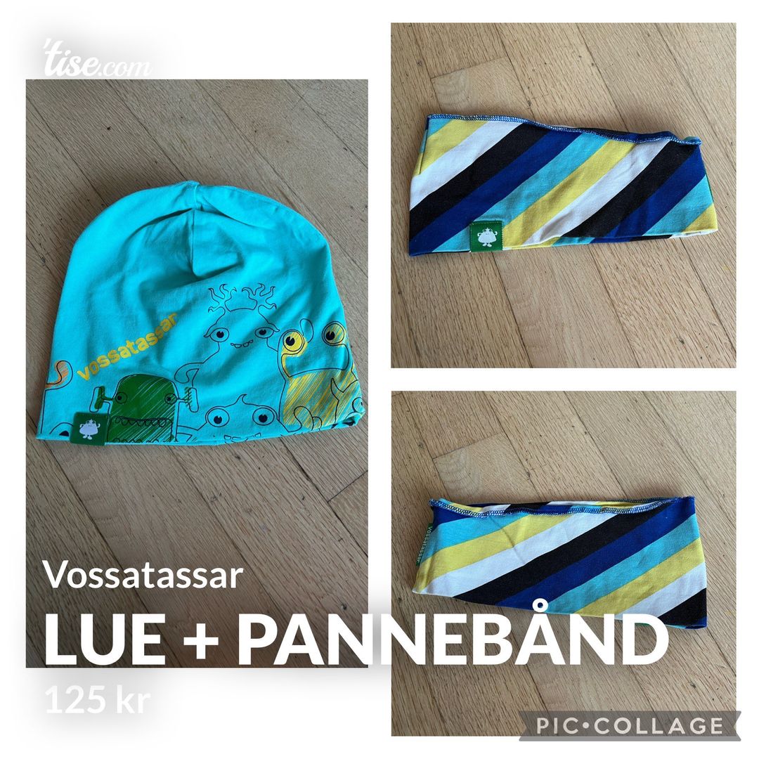 Lue + pannebånd