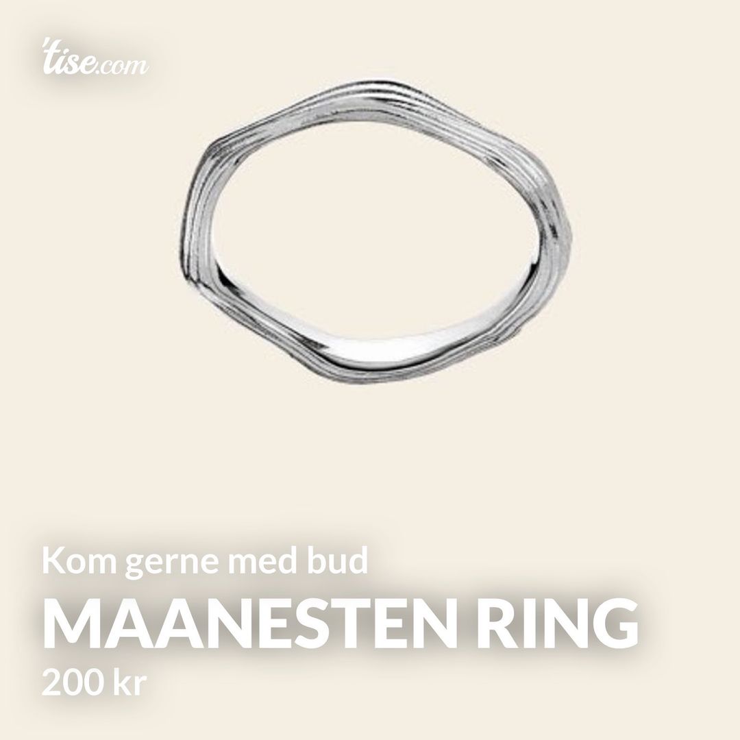 Maanesten ring