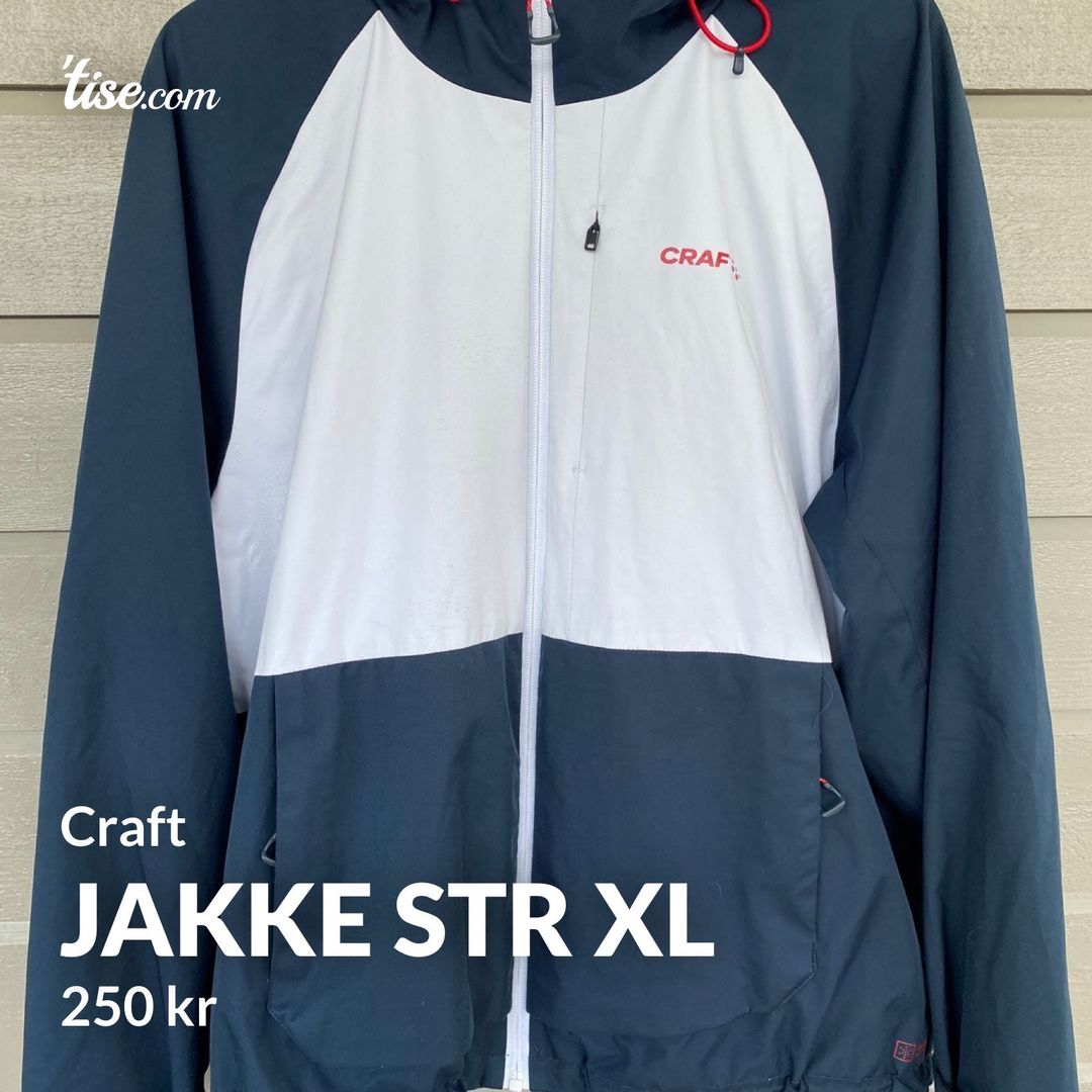 Jakke str XL