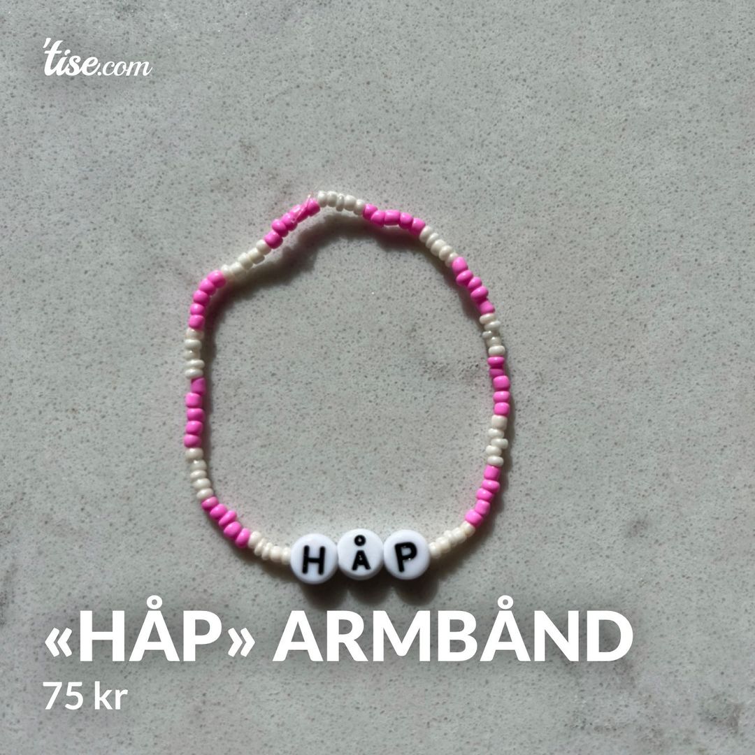 «Håp» armbånd