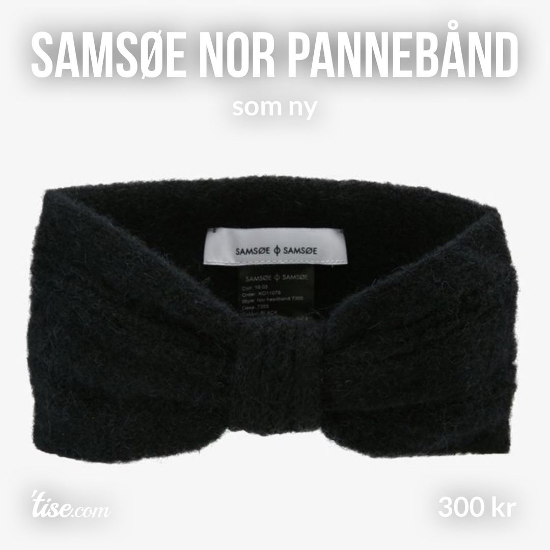 Samsøe Nor pannebånd