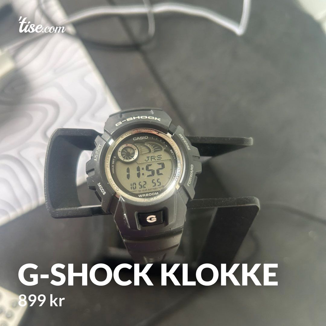 G-shock klokke