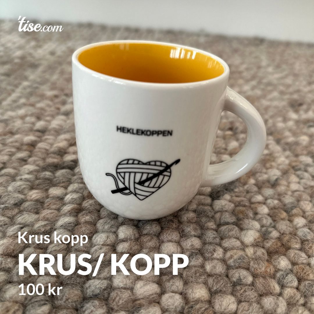 Krus/ kopp