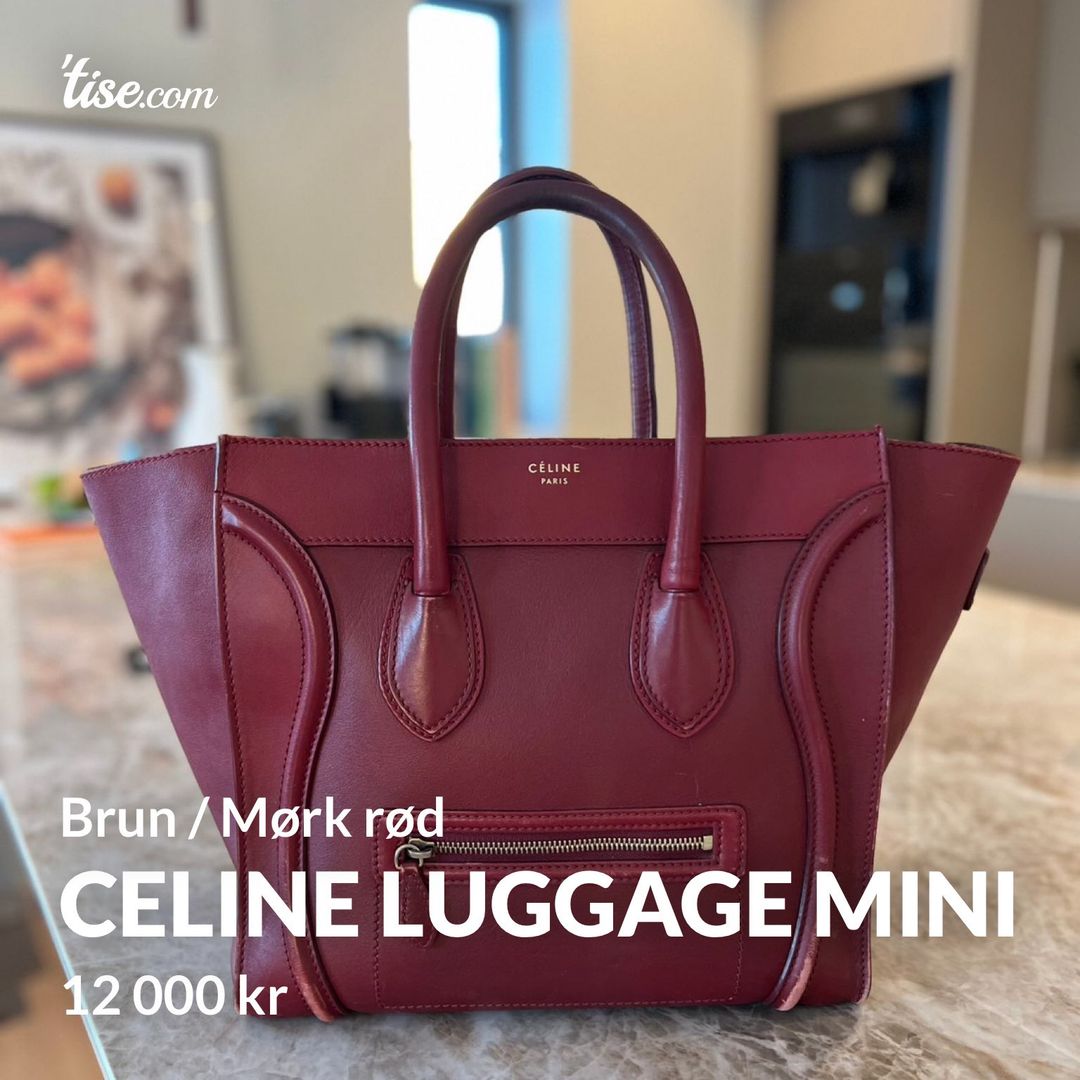 Celine Luggage Mini