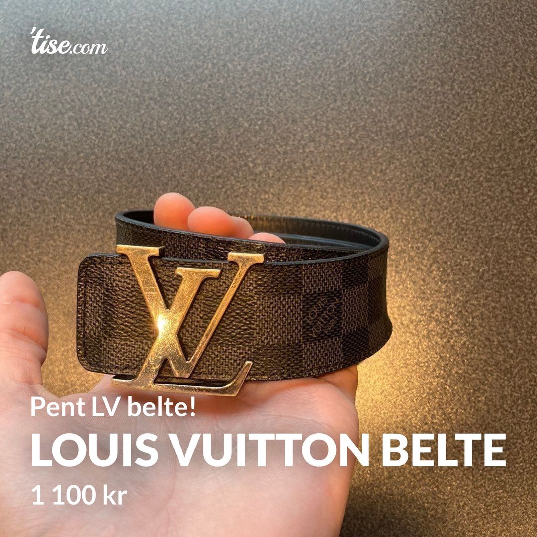 Louis vuitton belte