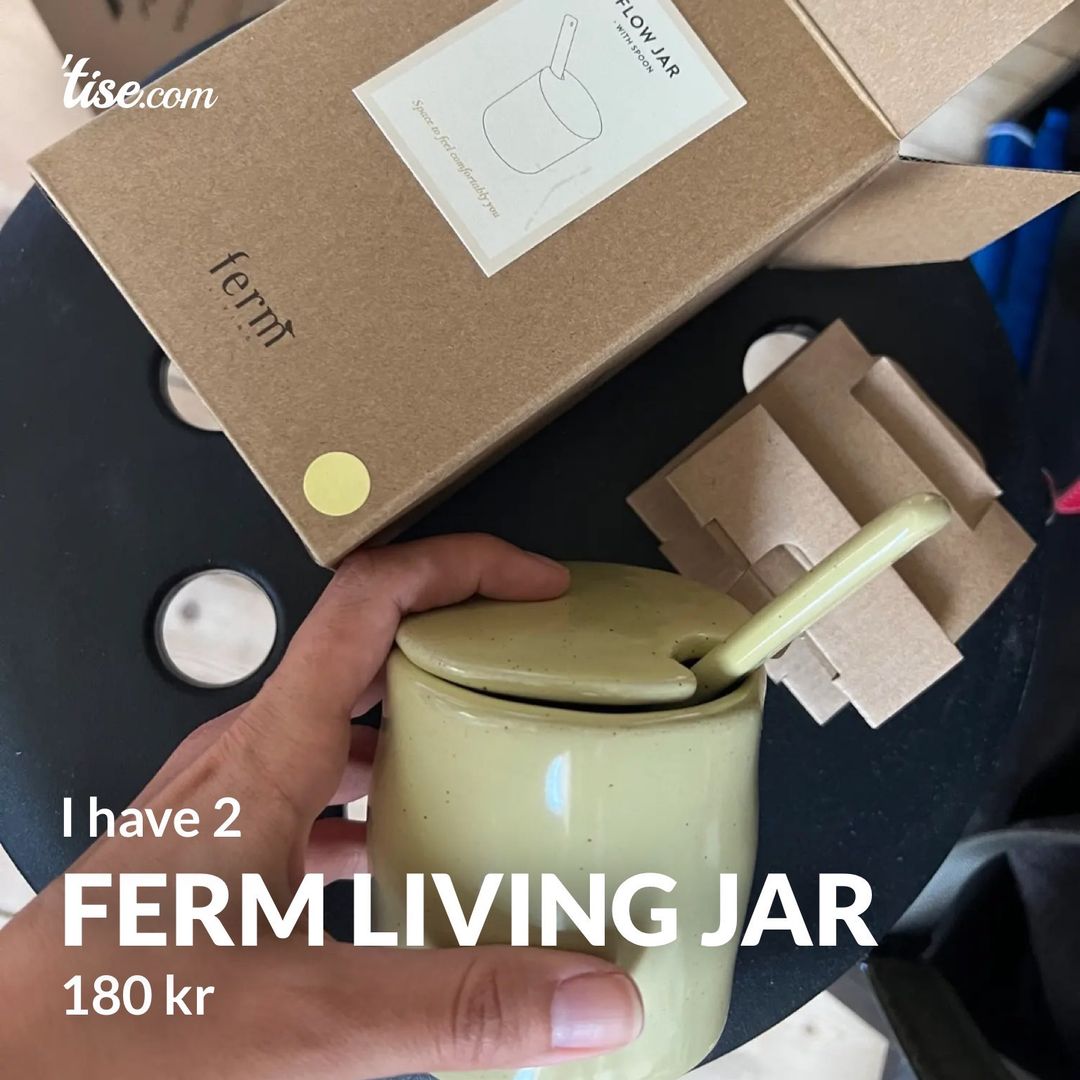 Ferm living jar