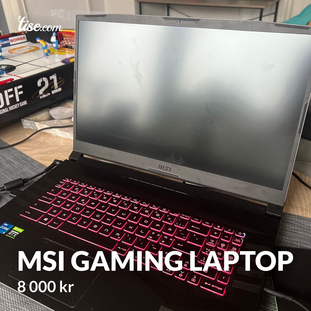 Msi gaming laptop