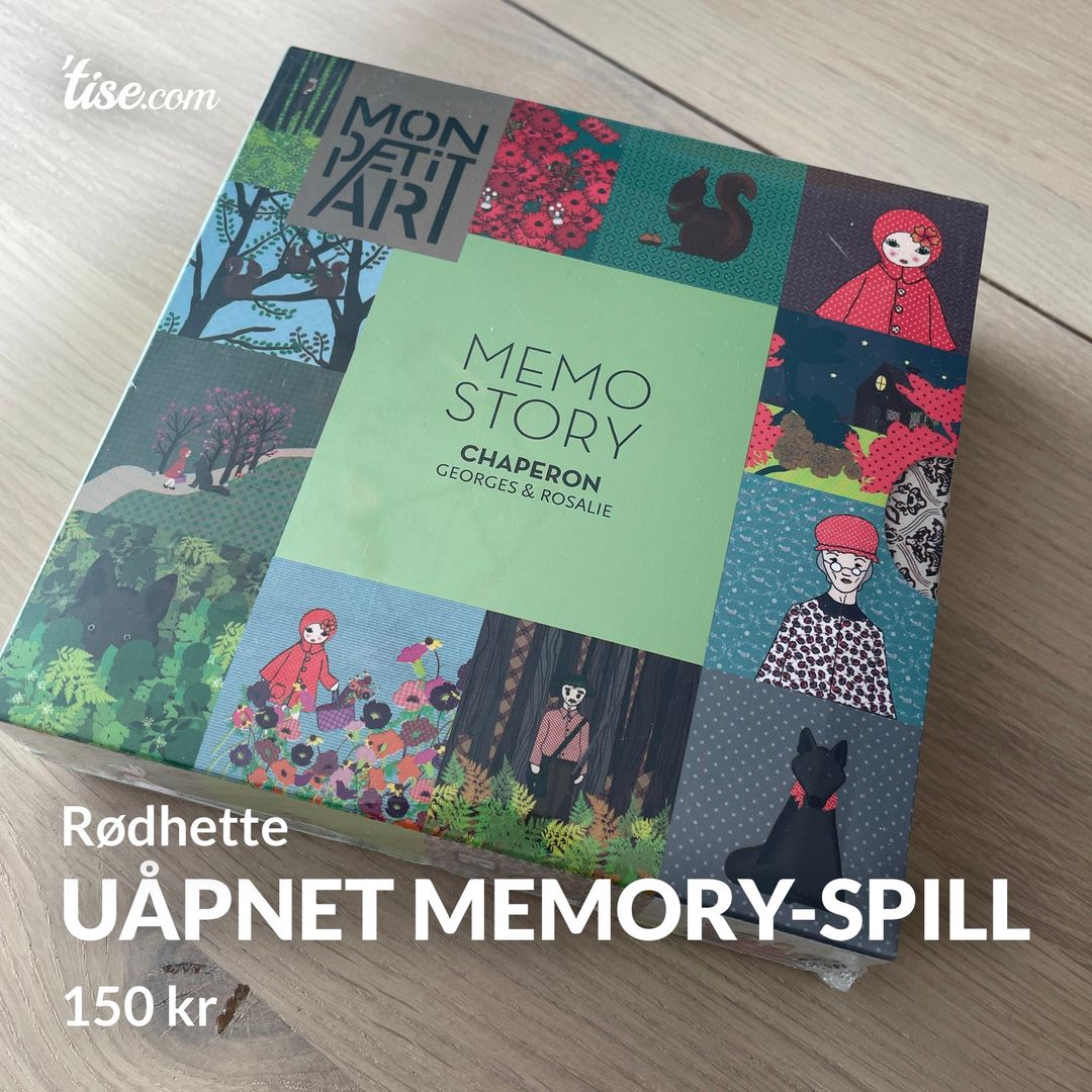 Uåpnet memory-spill