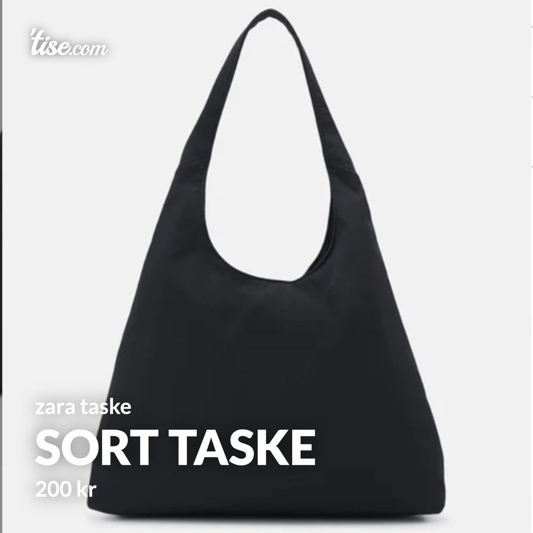 sort taske