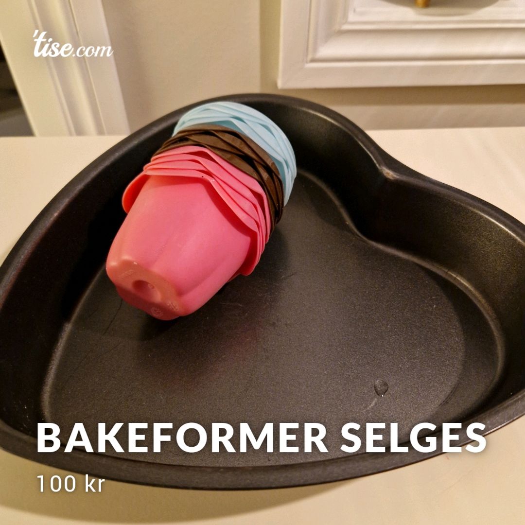 Bakeformer selges