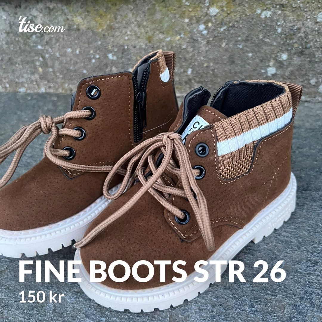 Fine boots str 26