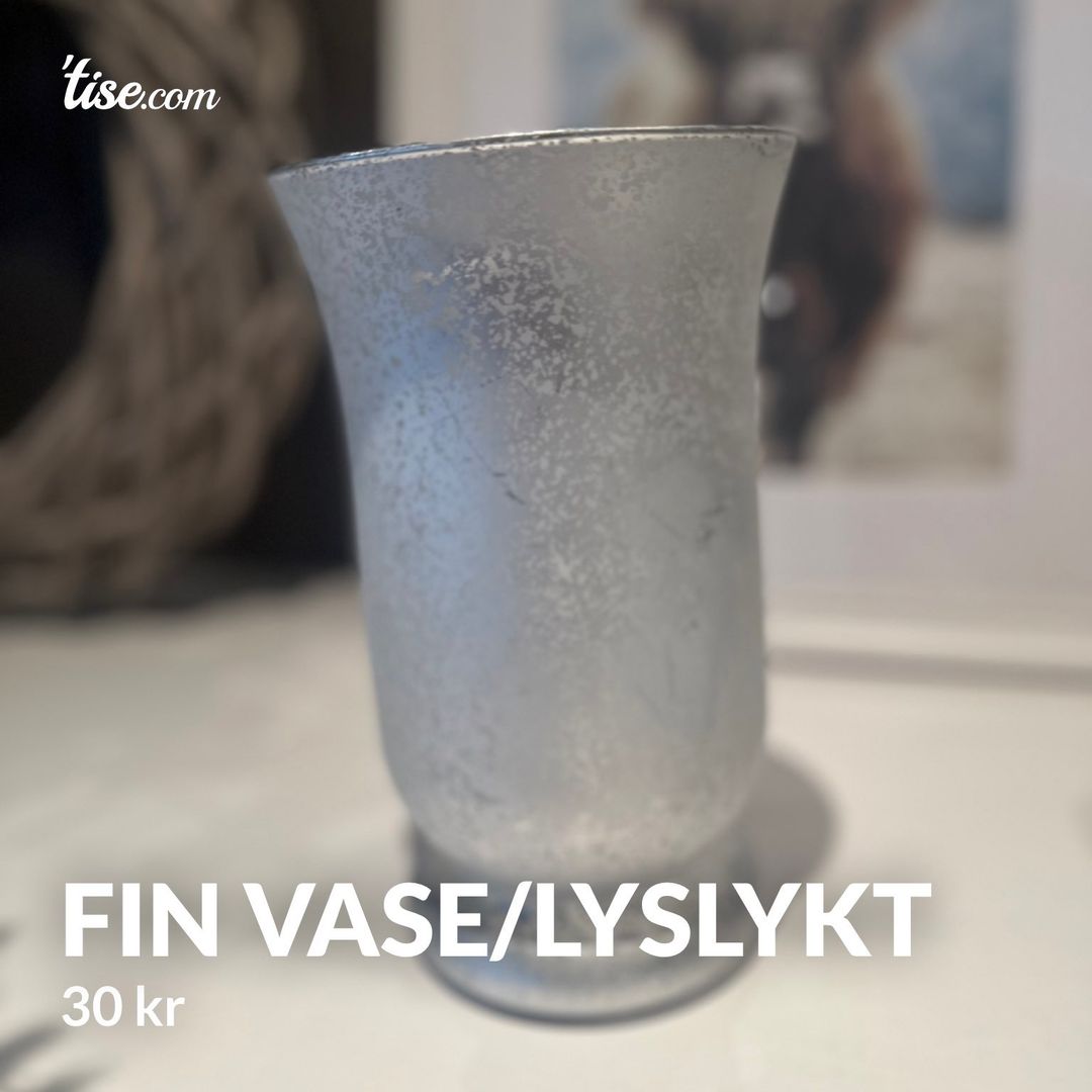 Fin Vase/lyslykt