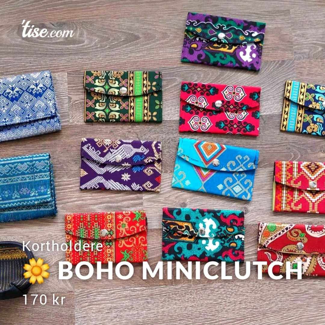 🌼 Boho miniclutch