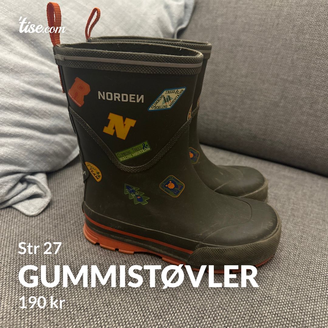 Gummistøvler