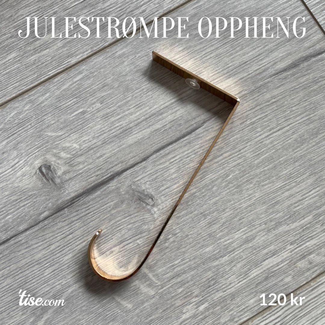 Julestrømpe oppheng