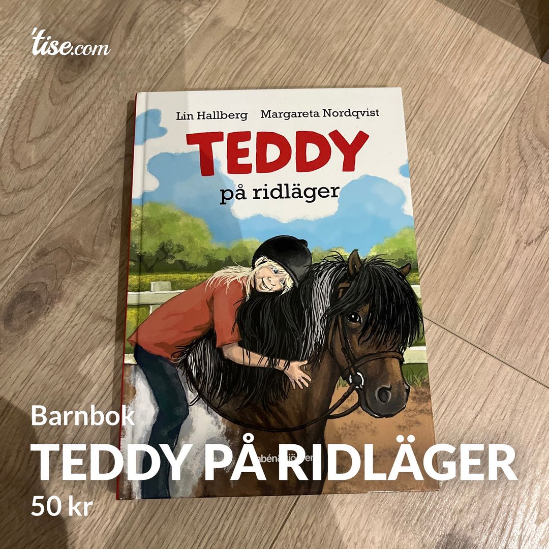 Teddy på ridläger