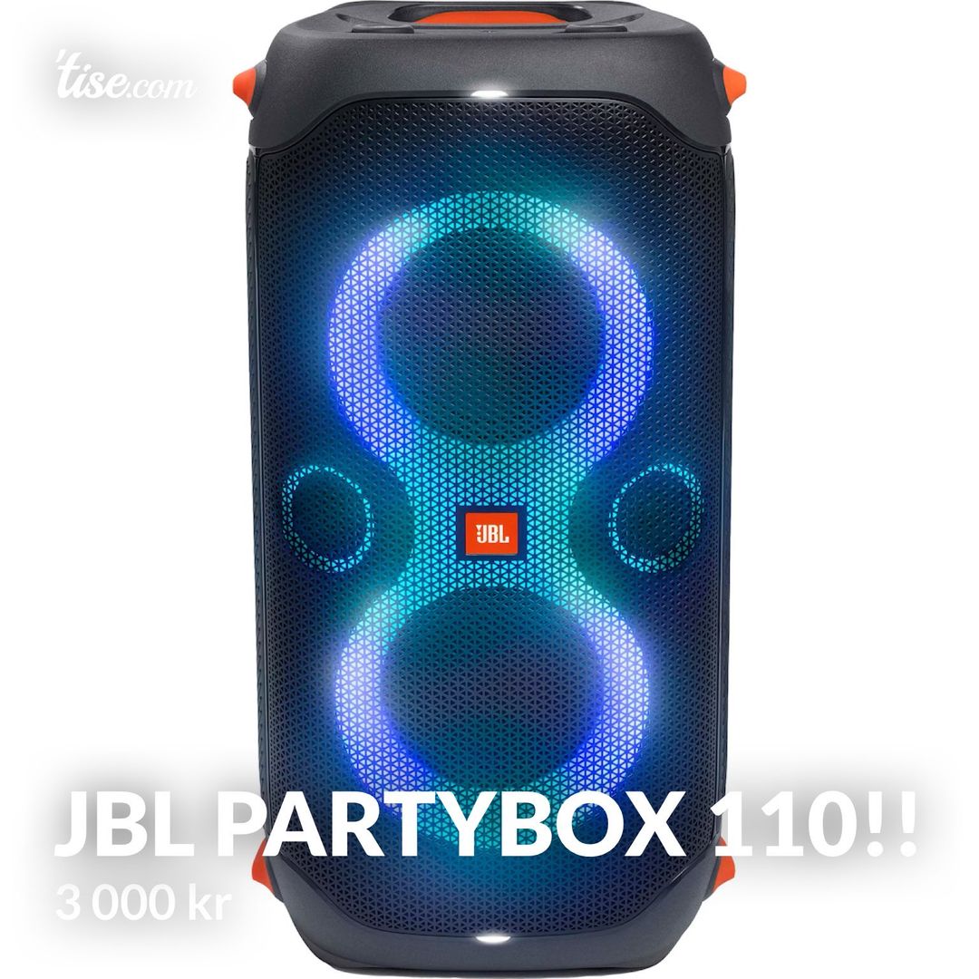 JBL PARTYBOX 110!!