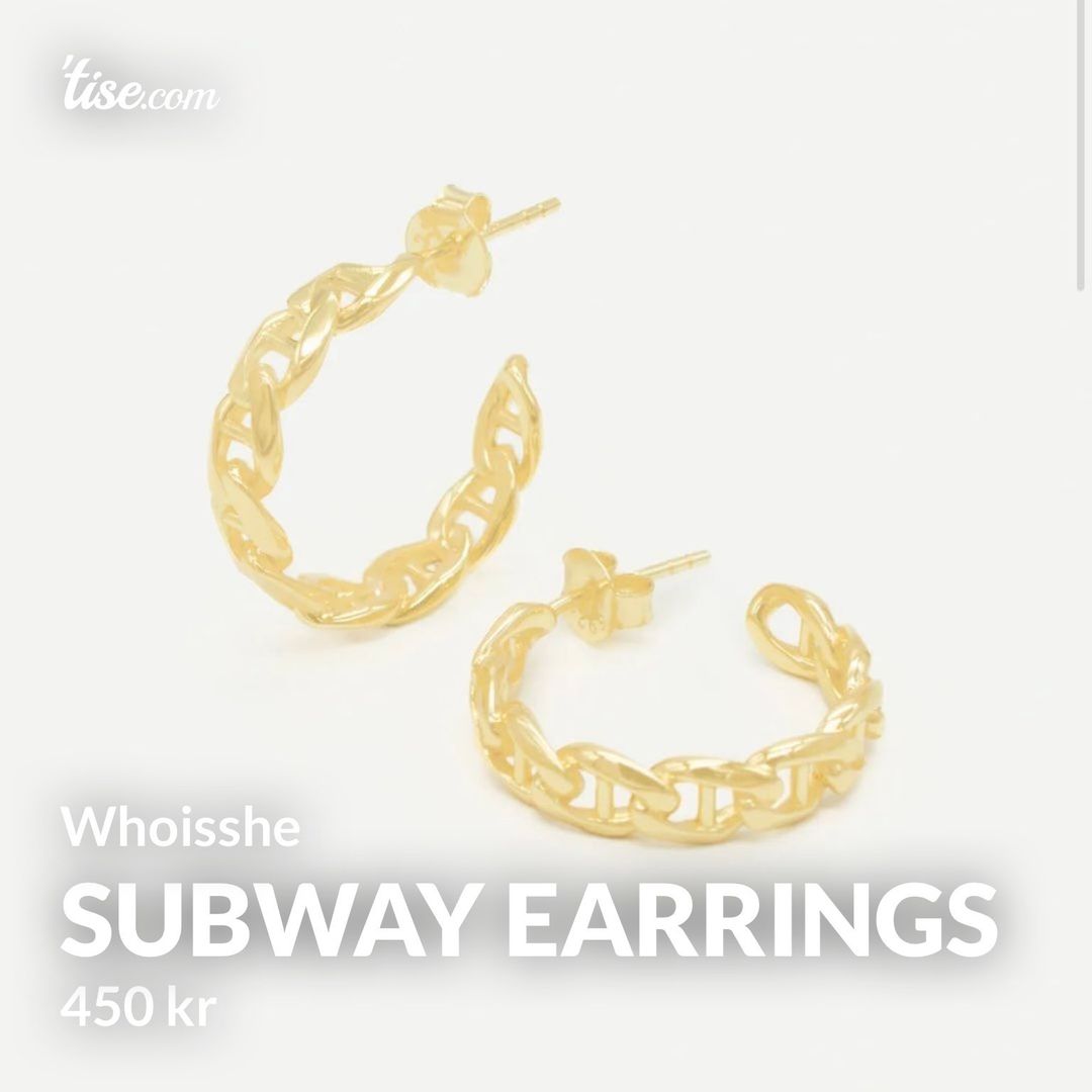 SUBWAY EARRINGS