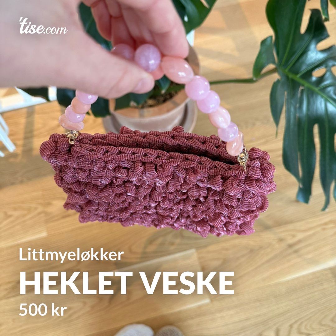 Heklet veske