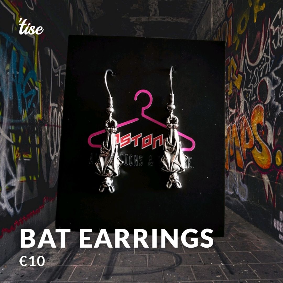 Bat Earrings