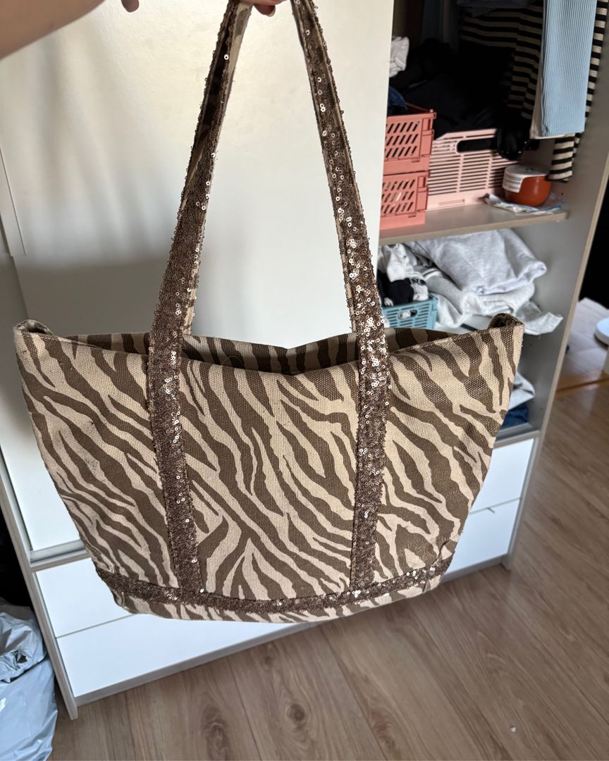 Vintage zebra taske