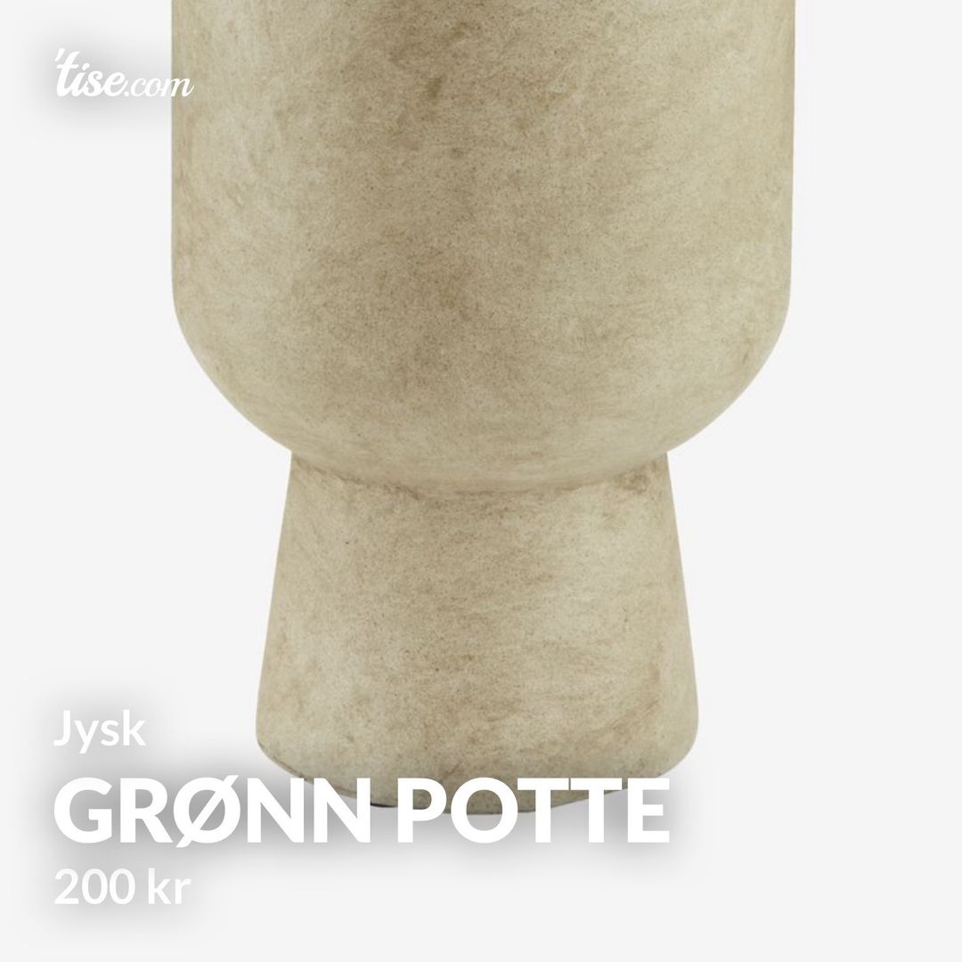 Grønn potte