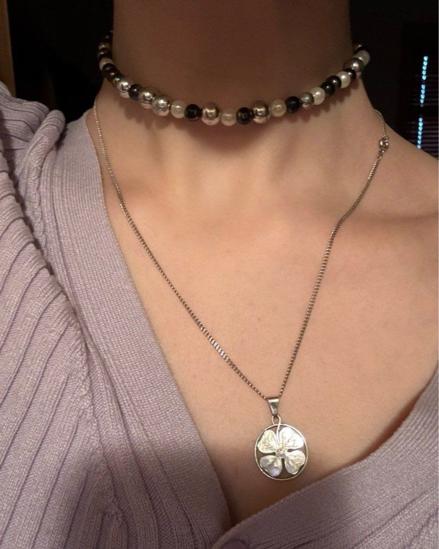 Vintage perle choker