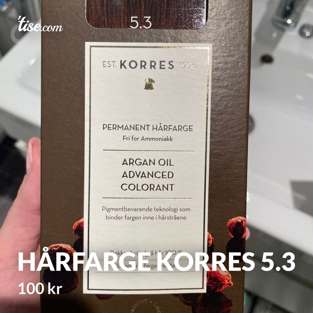 Hårfarge Korres 53