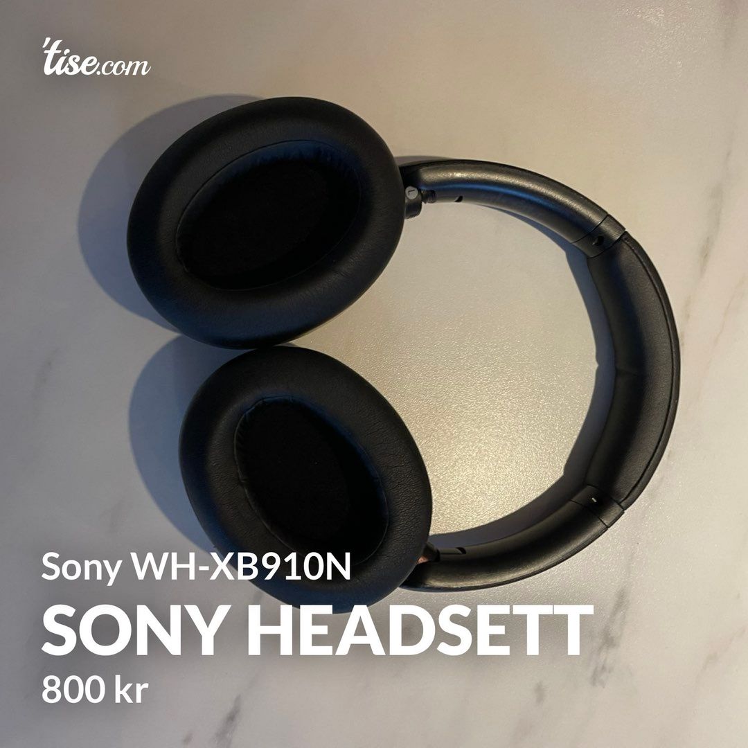 Sony Headsett