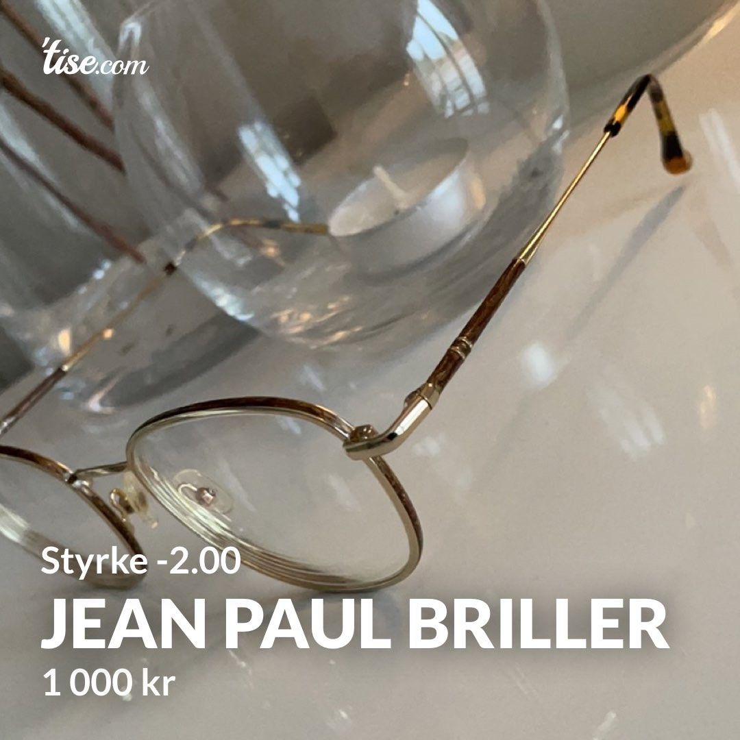 Jean Paul briller