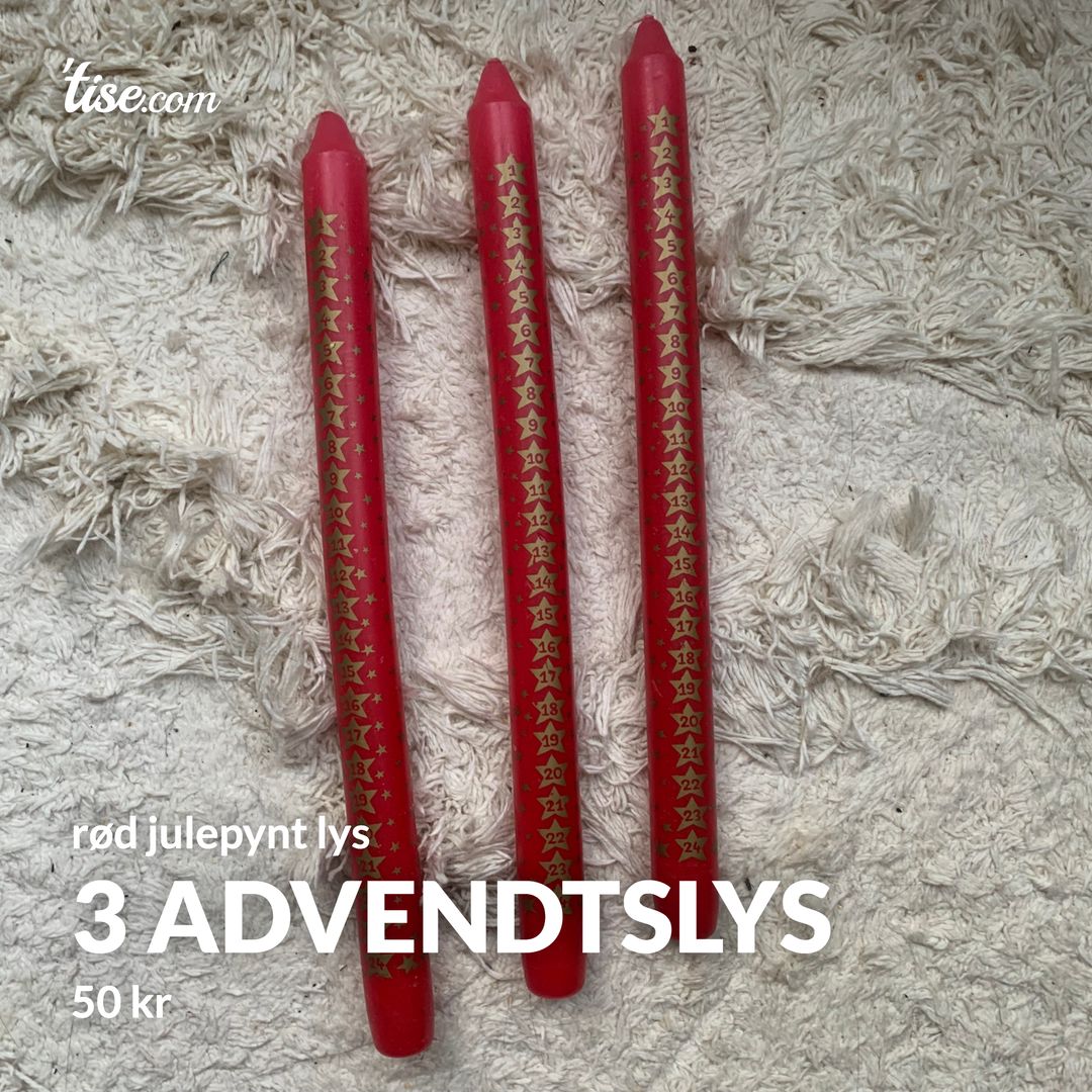 3 Advendtslys