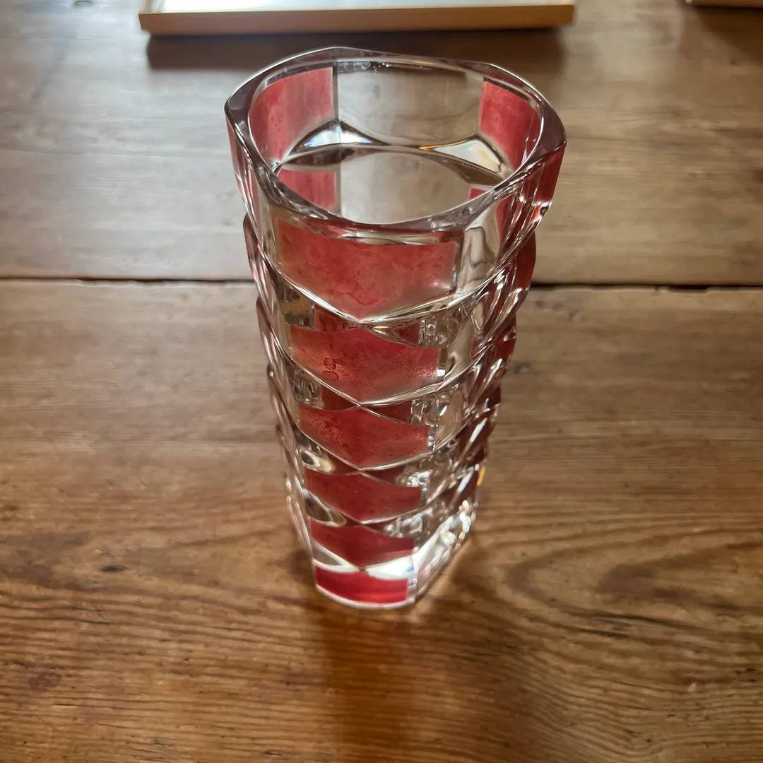 Retro glassvase