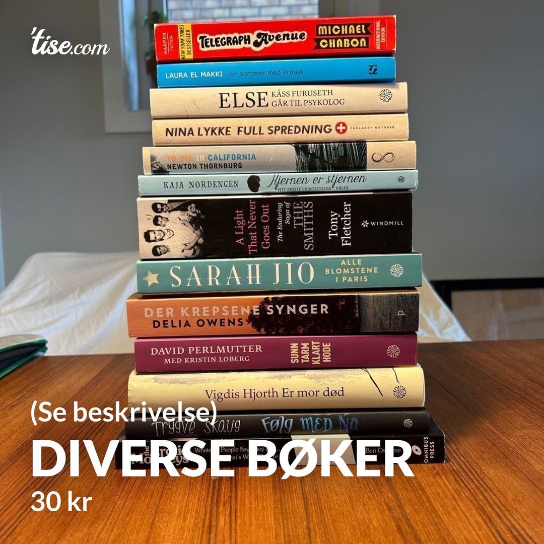 Diverse bøker