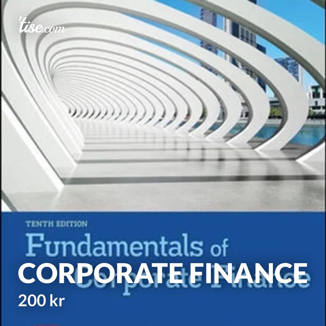 Corporate finance