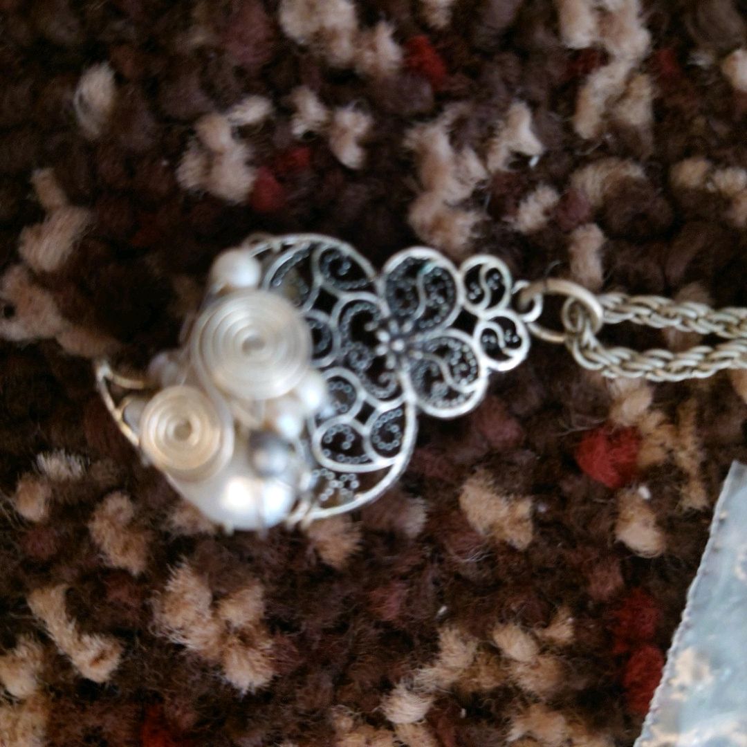 Pearl Heart Necklace