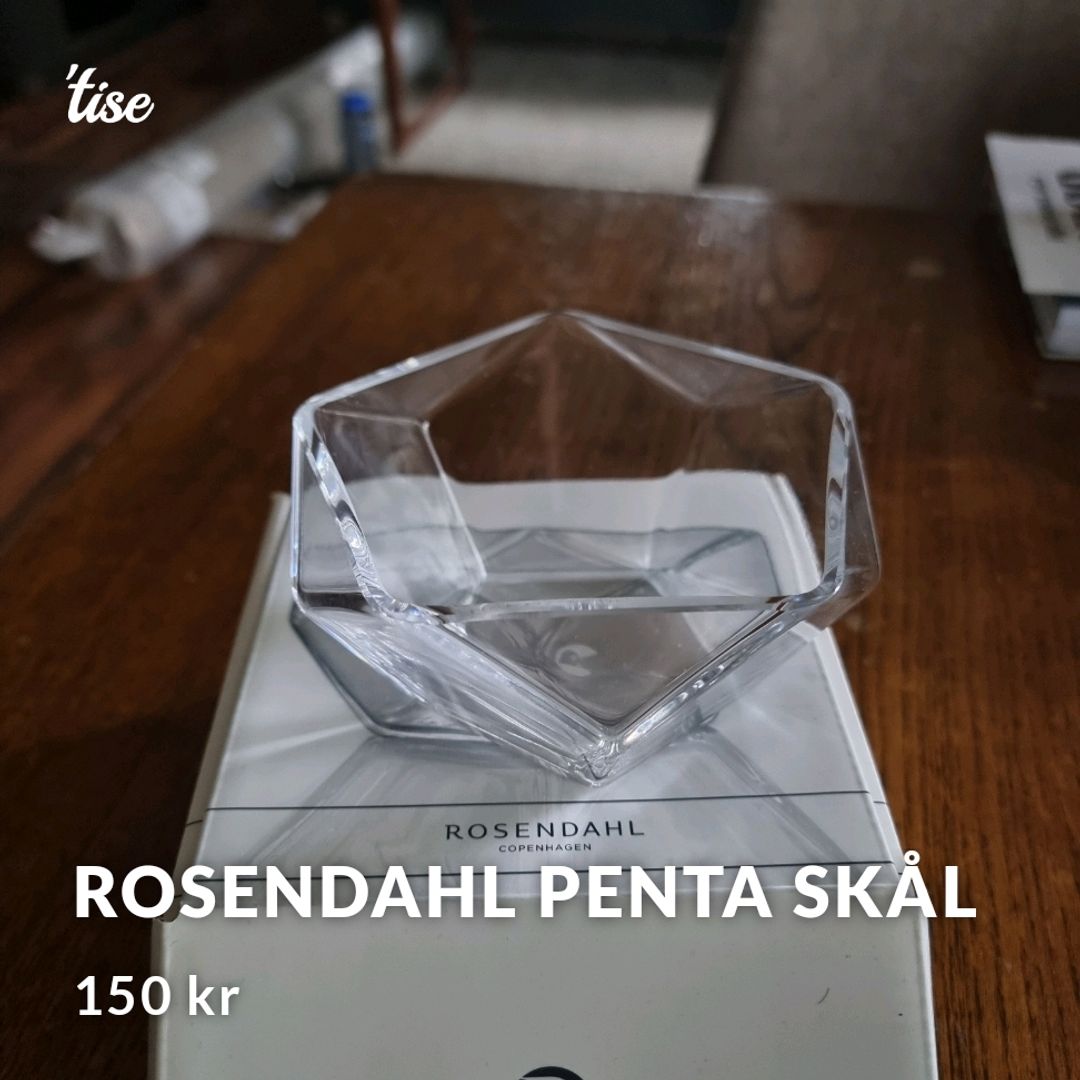 Rosendahl penta Skål