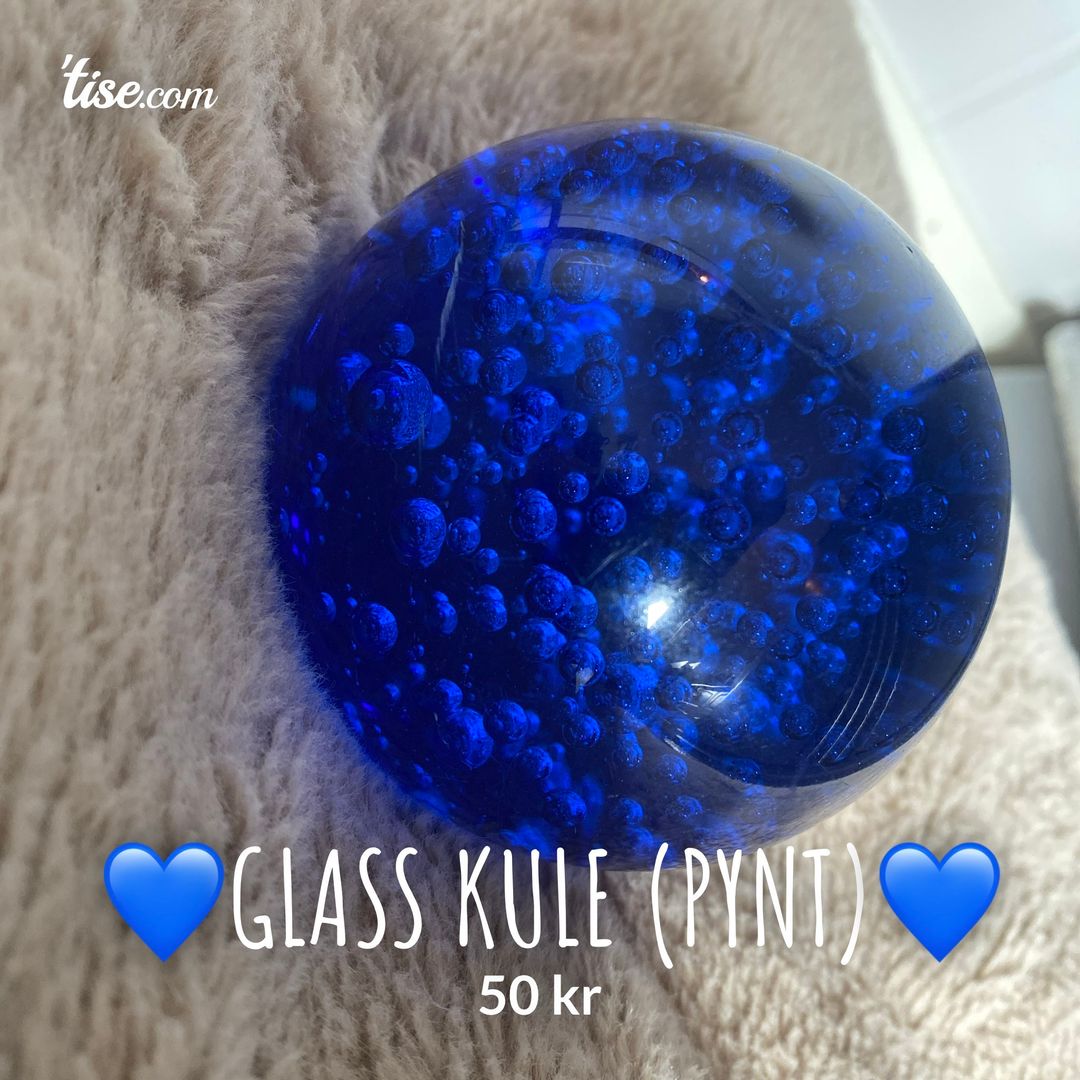 💙GLASS KULE (PYNT)💙