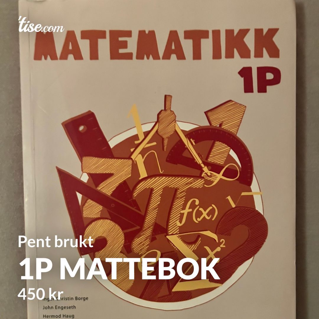 1P mattebok