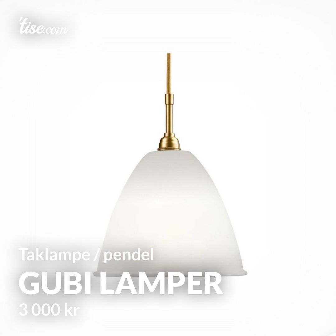 GUBI lamper