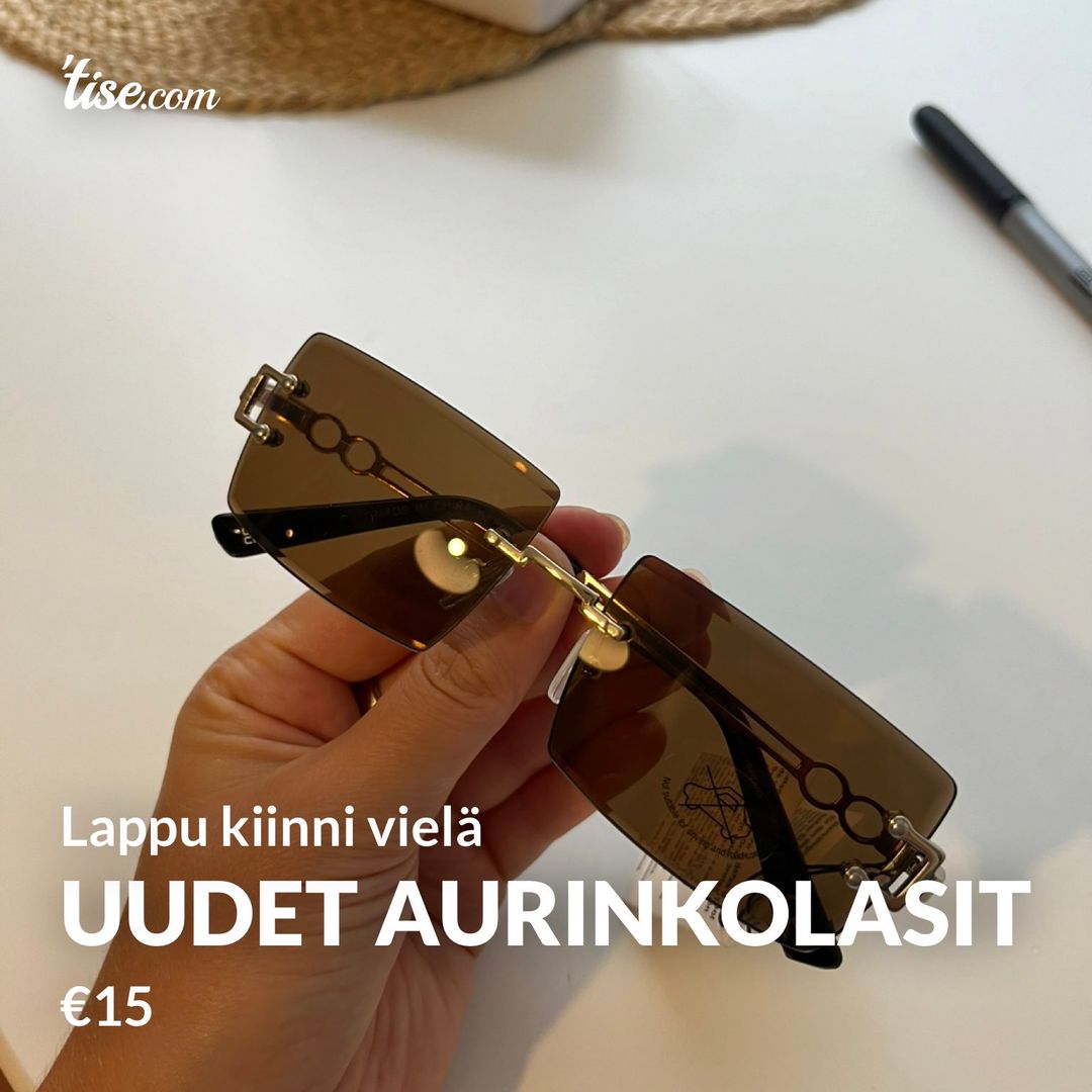 Uudet aurinkolasit