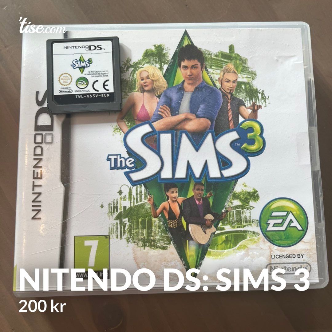 Nitendo DS: Sims 3