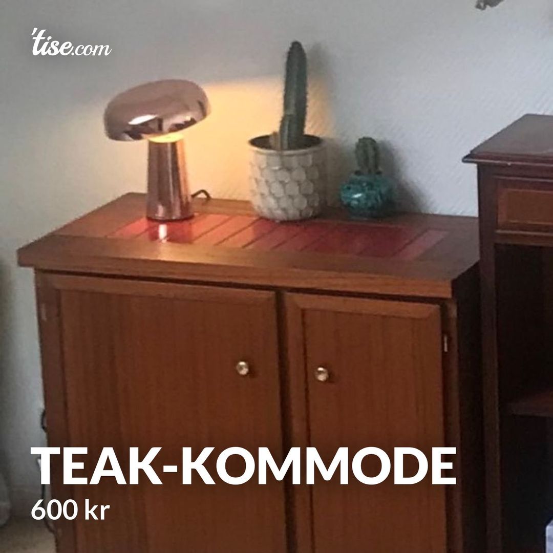 Teak-kommode