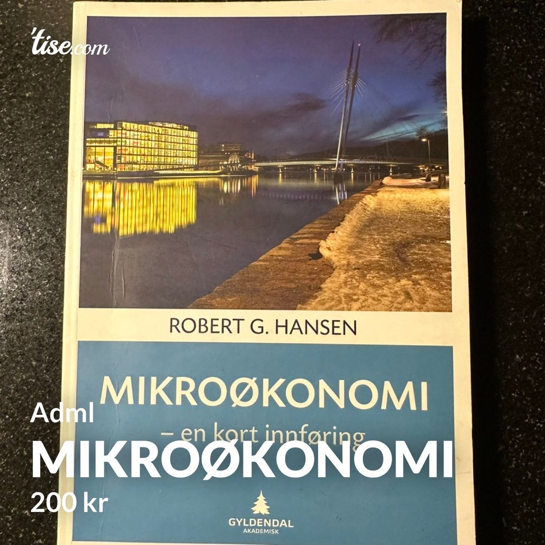 Mikroøkonomi