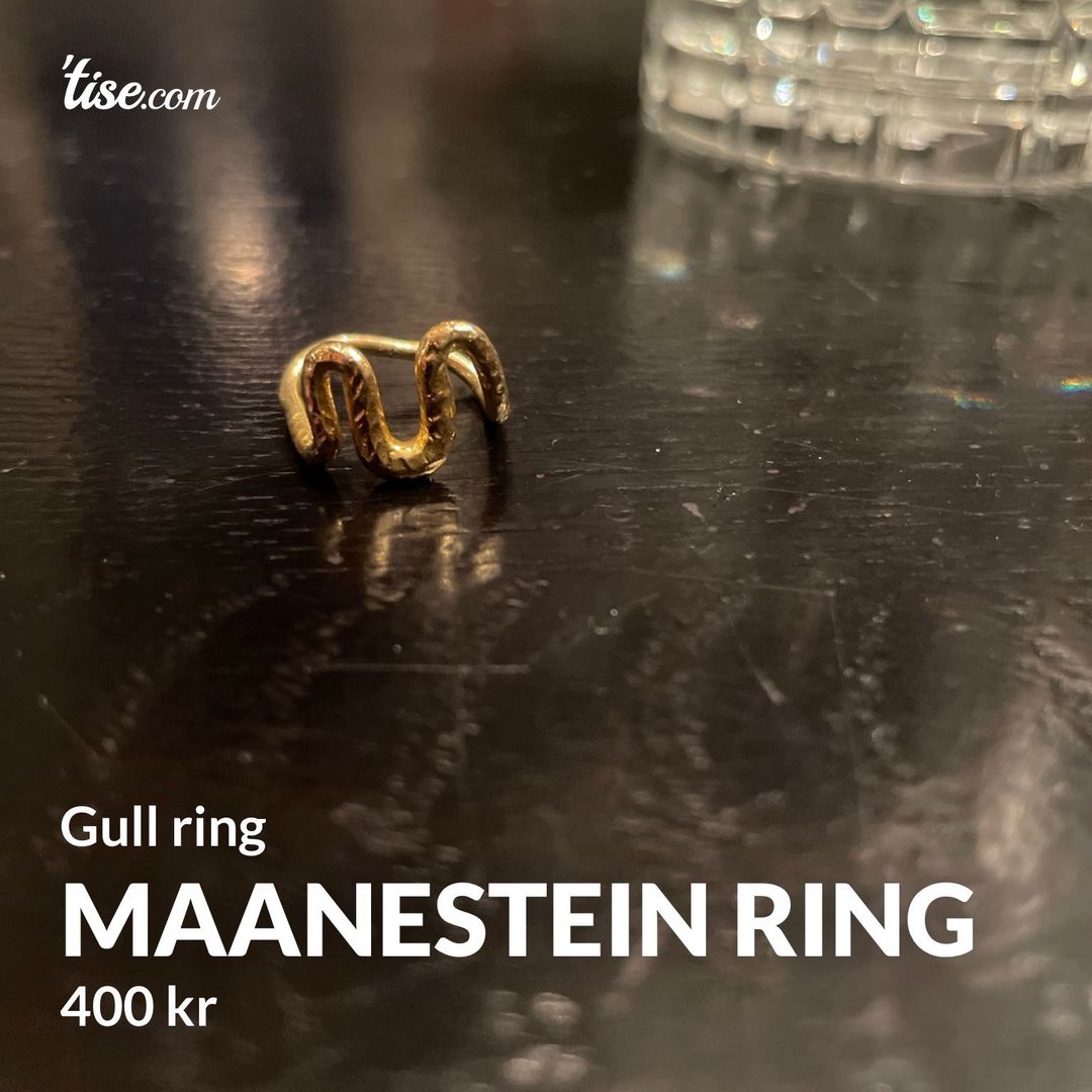 Maanestein ring