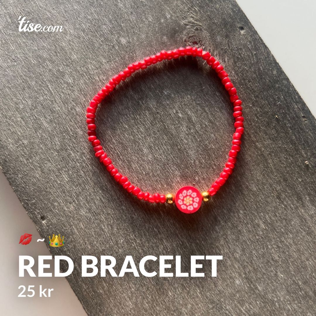 Red bracelet