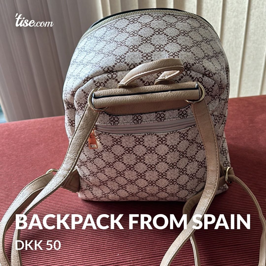 Backpack from spain