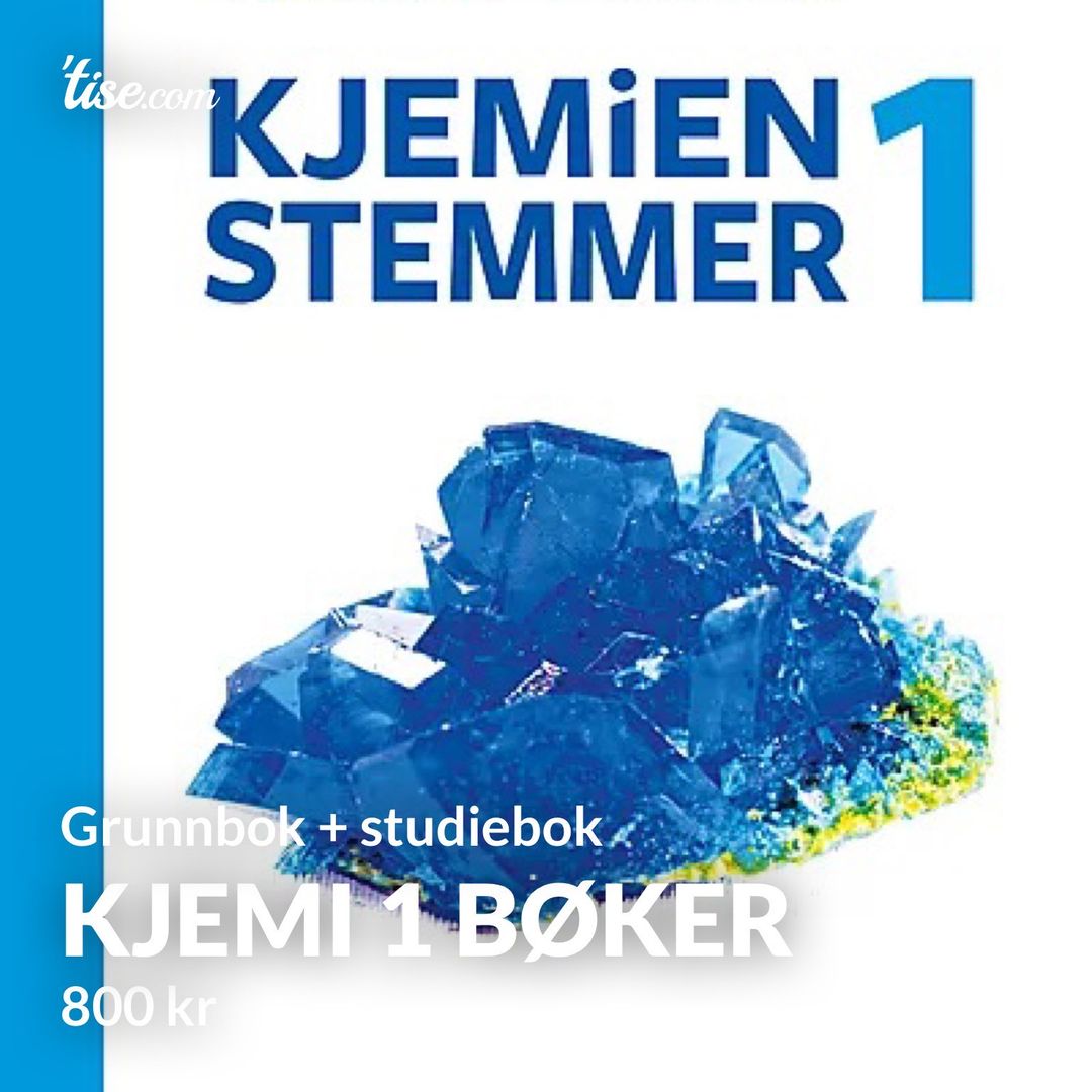 Kjemi 1 bøker